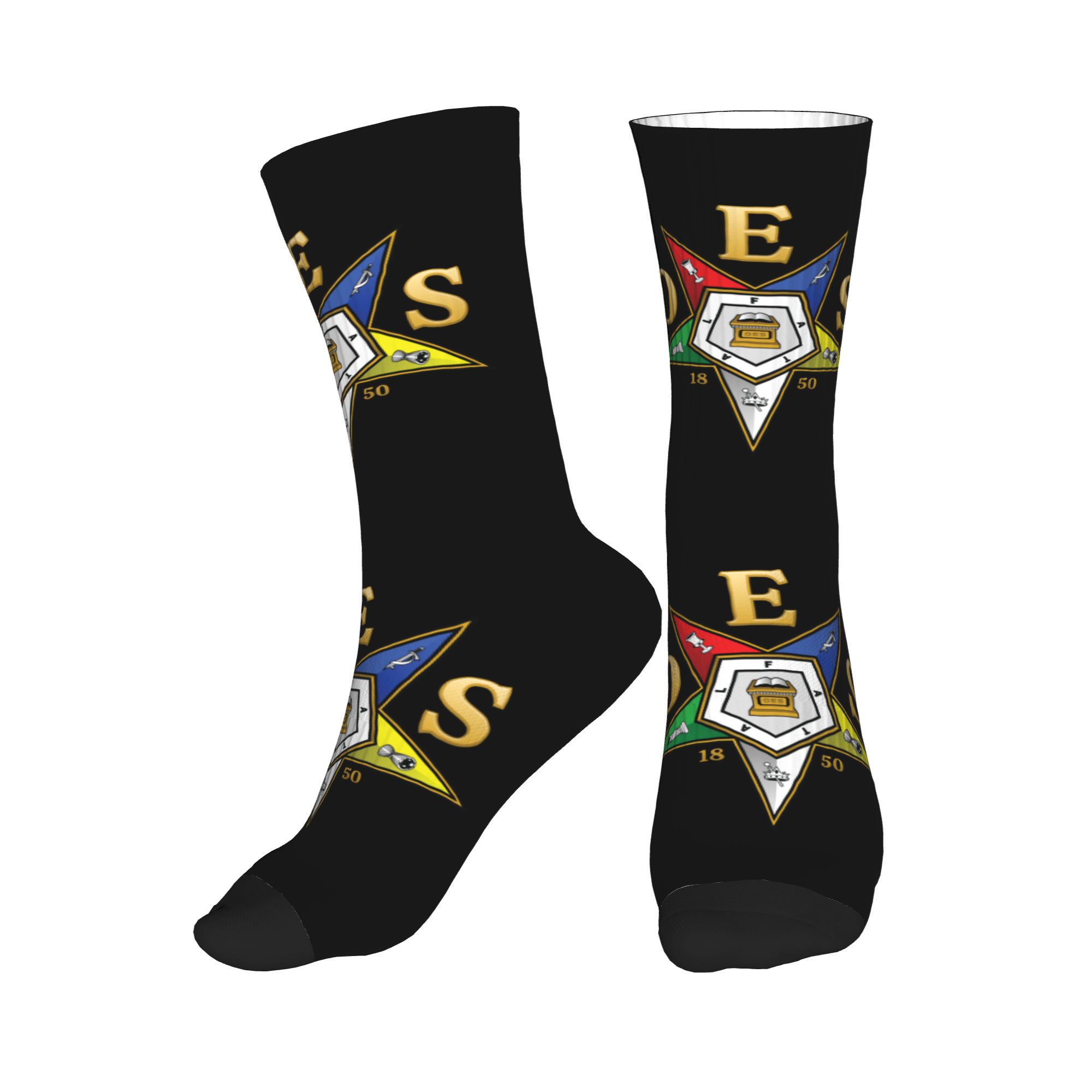 Dress Sock Men - Emblemat OES Order Of The Eastern