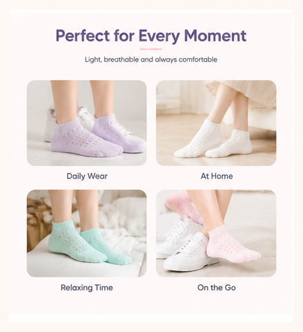 Damskie oddychające skarpetki  – Invisibility Sock Loafer recenzja i cena
