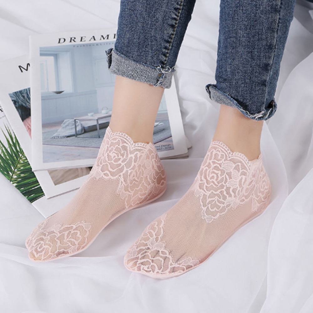 Damskie koronkowe, cienkie ska – Invisibility Sock Loafer recenzja i cena